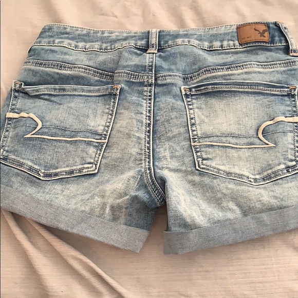 American Eagle Blue Jean Shorts - Picture 2 of 3